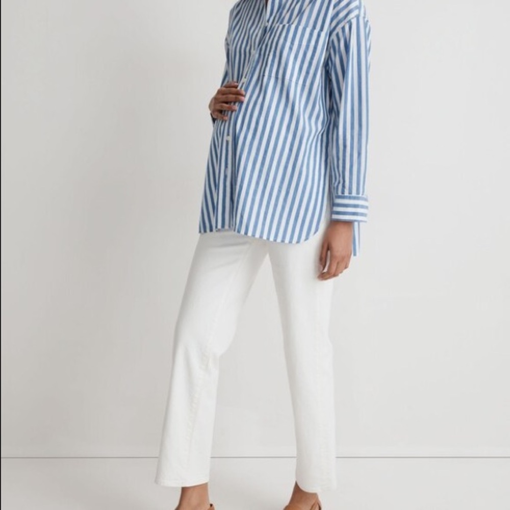 Madewell Perfect Vintage Straight Maternity Jeans